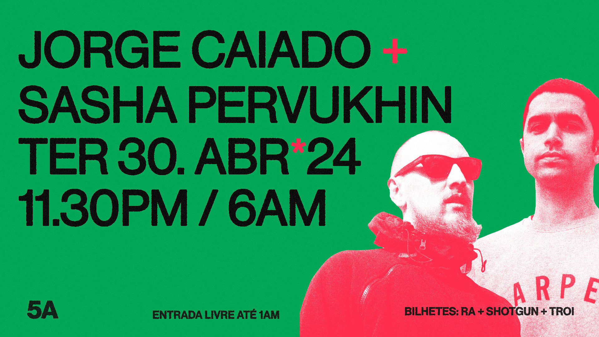 Jorge Caiado + Sasha Pervukhin Cover