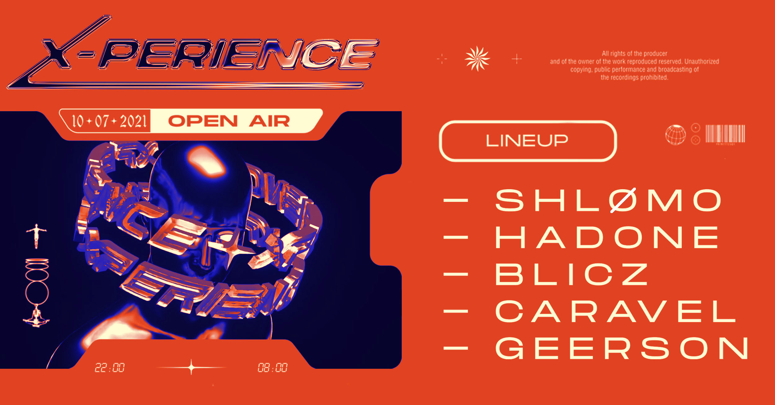 Xperience #2 Shlømo, Hadone, Caravel, Blicz , Geerson  Cover