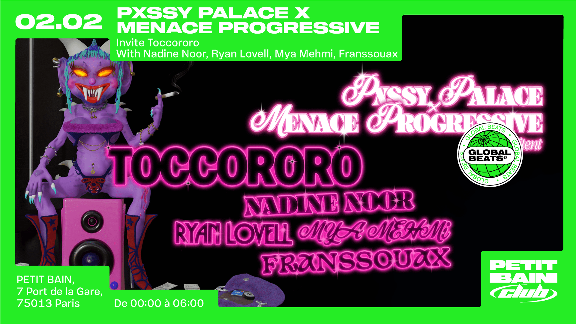 Pussy Palace X Menace Progressive Cover