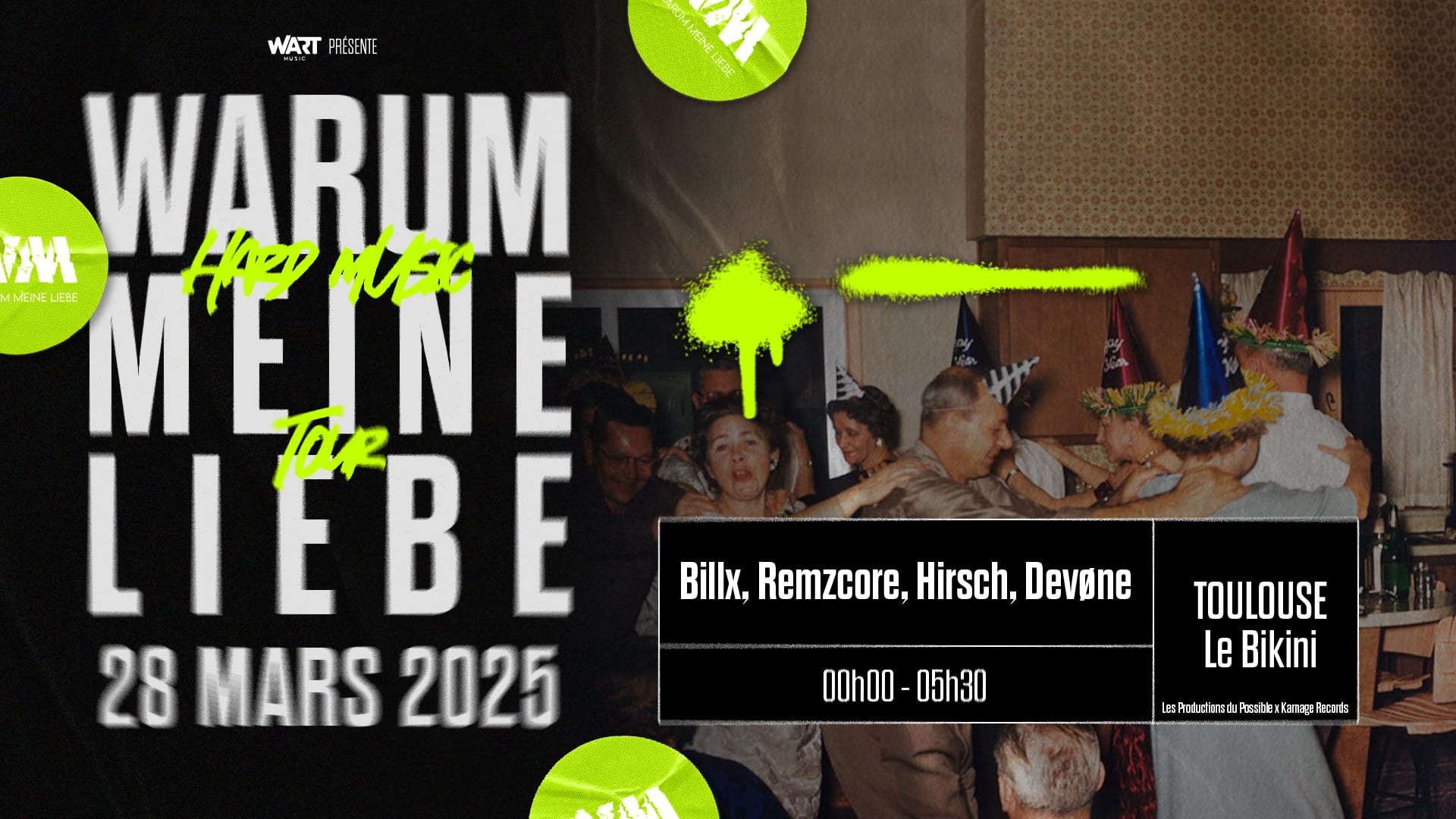 Warum Meine Liebe : Billx + Remzcore + Hirsch + Devøne Cover