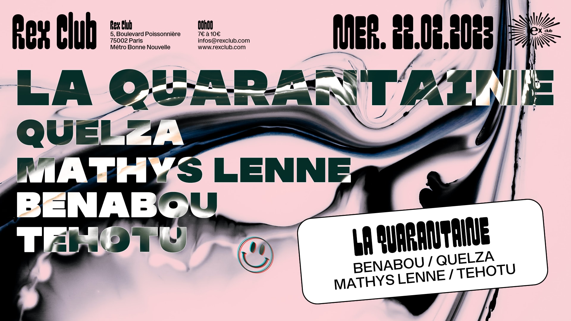La Quarantaine: Quelza, Mathys Lenne, Benabou, Tehotu Cover