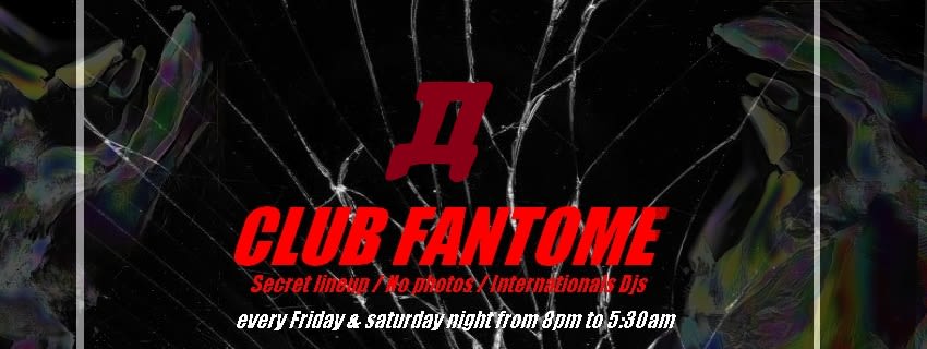 Club Fantome / Secret Lineup - No Photos [03.06] Cover