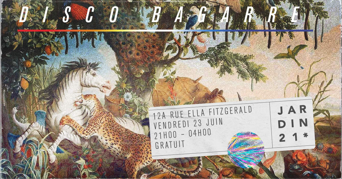 La Disco Bagarre Du Jardin21 Cover