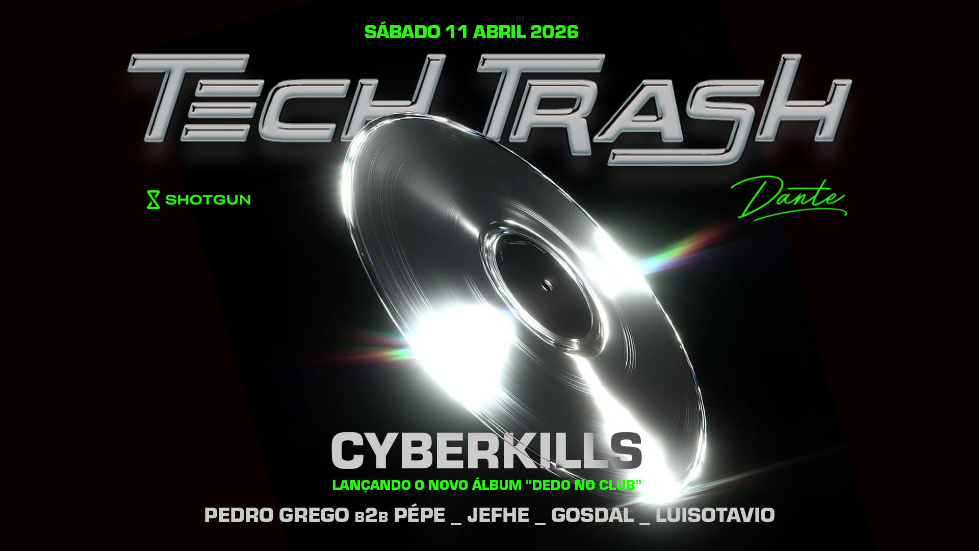 Tech Trash Recebe Cyberkills - 11 Abril 2026 Cover
