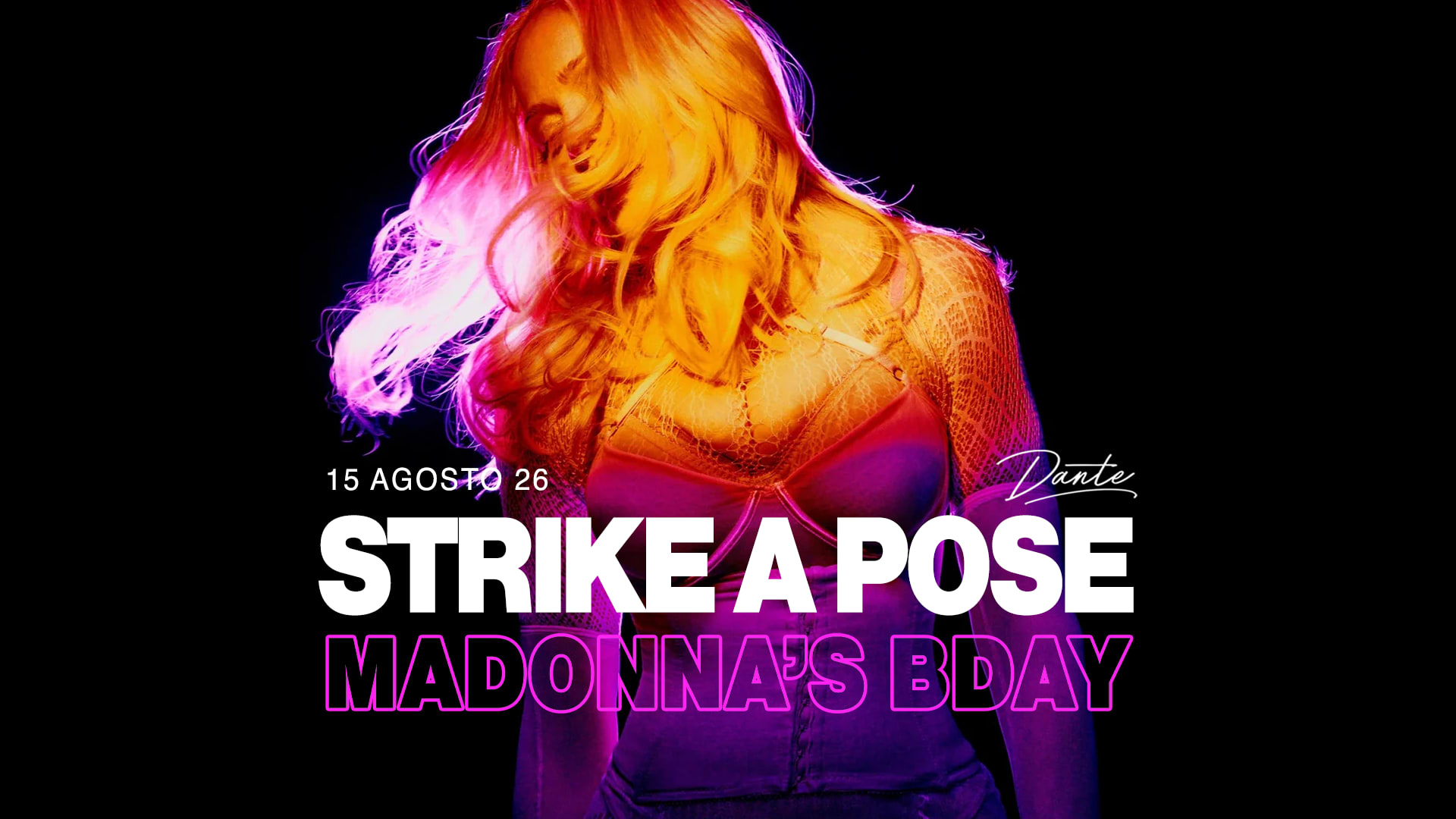 Strike A Pose Madonna's B-Day Cover