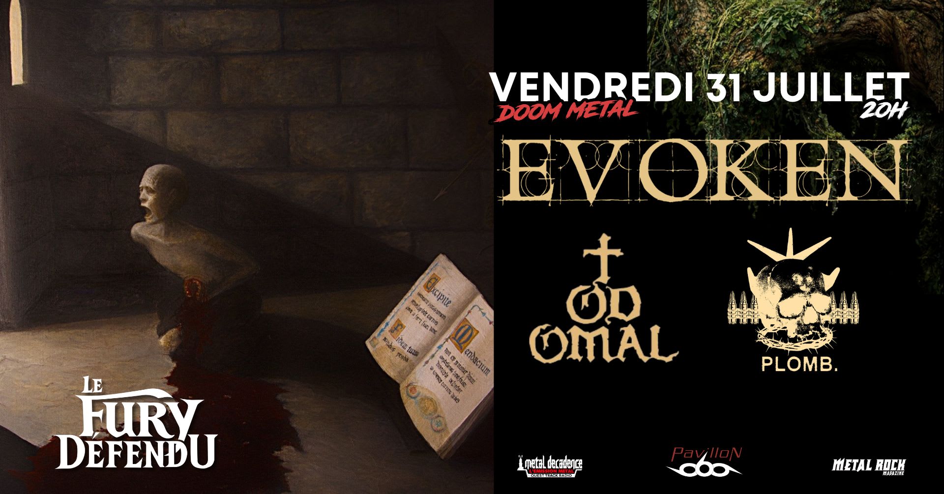 Evoken / Todomal / Plomb. Cover
