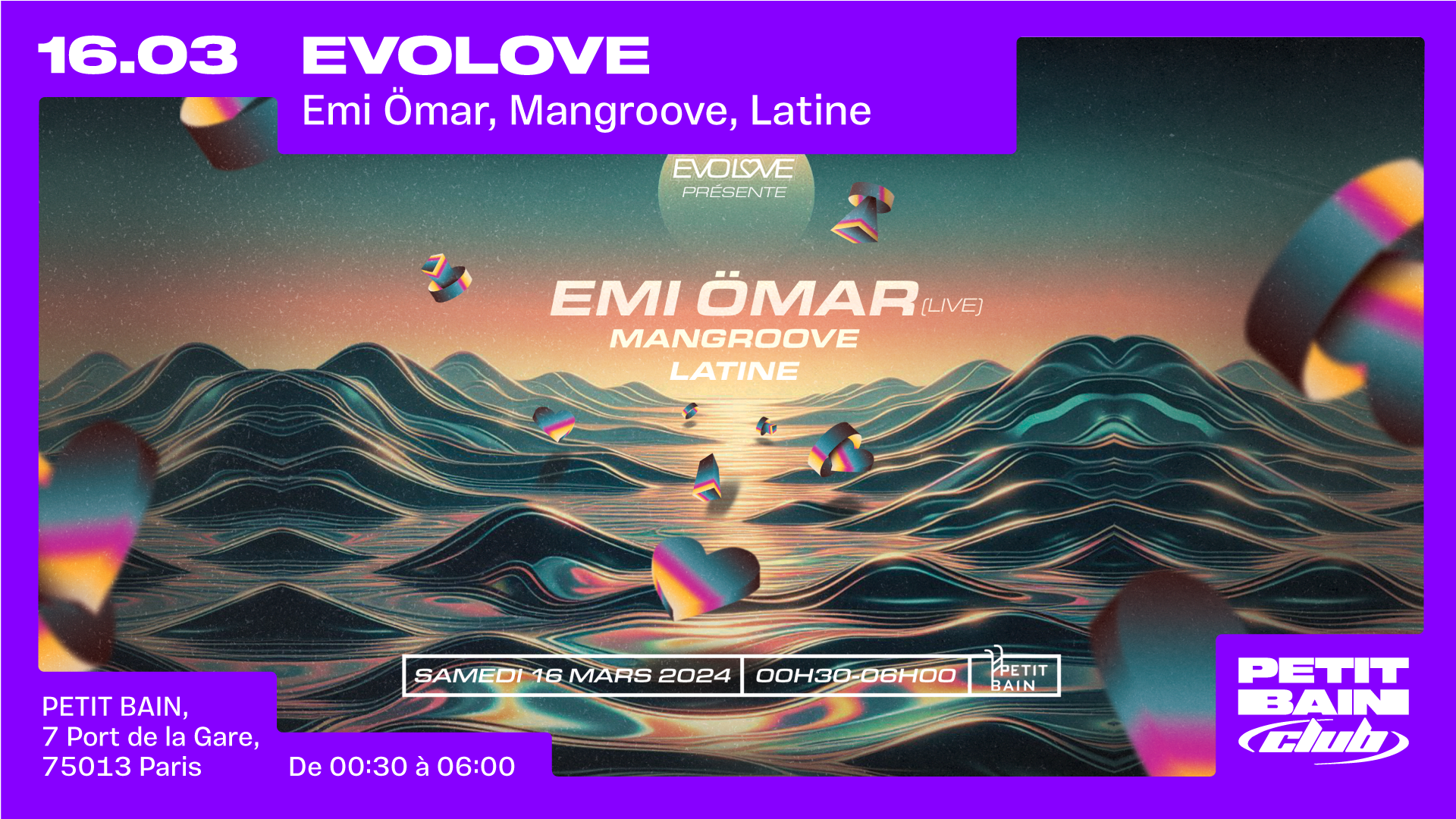 Evolove Invite Emi Ömar Cover