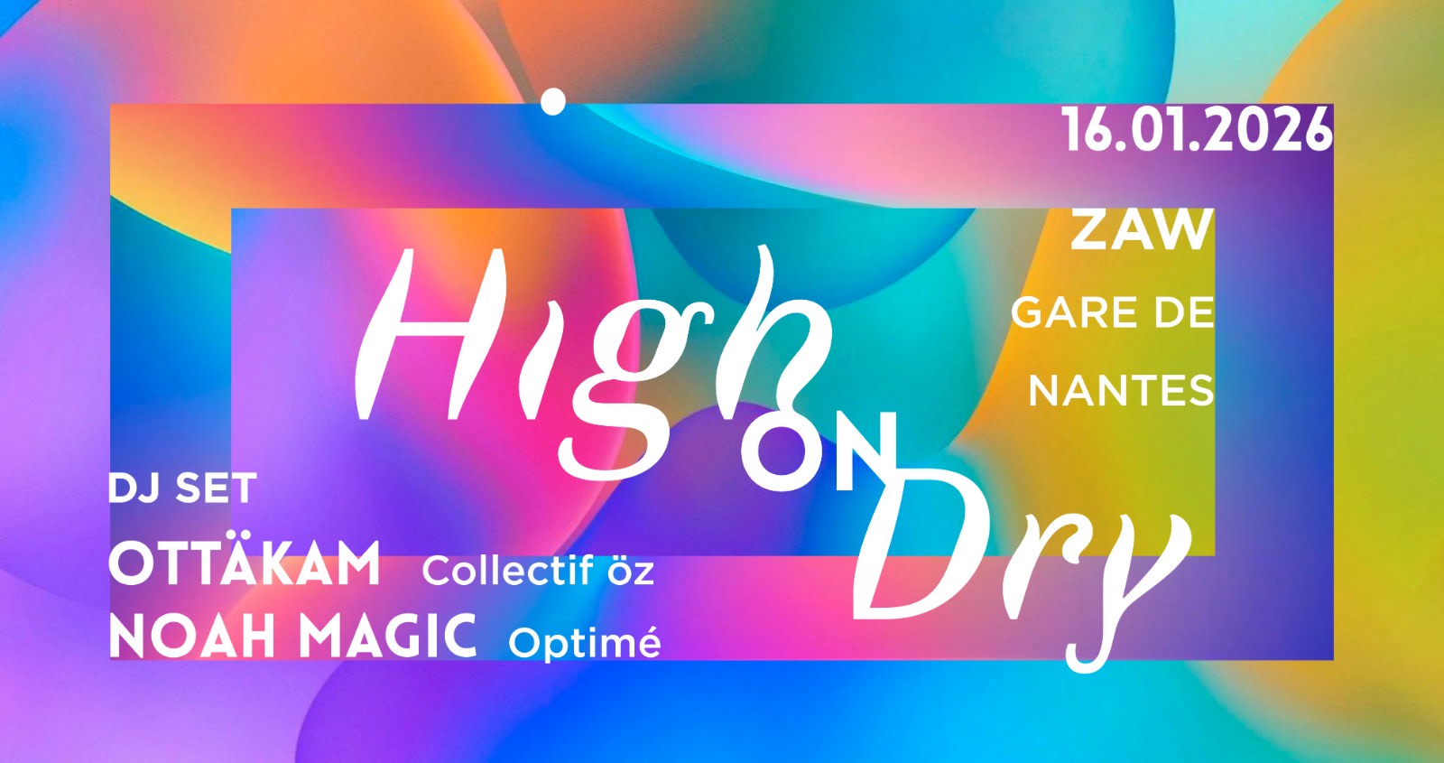 High On Dry : 1ère Sober Party À Nantes Cover