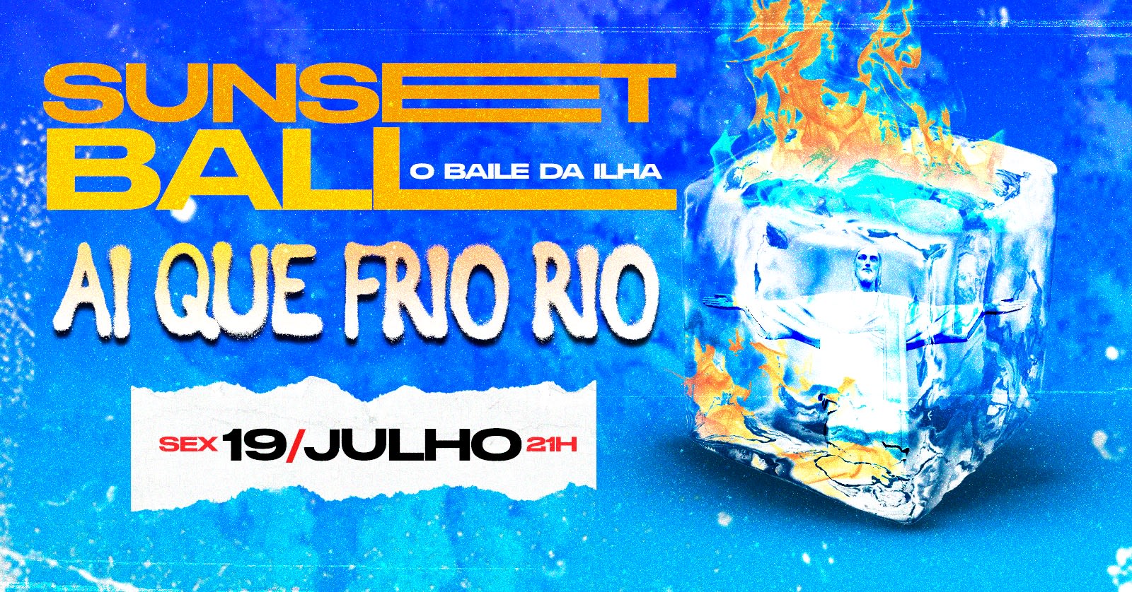 Sunset Ball Ai Que Frio Rio Cover