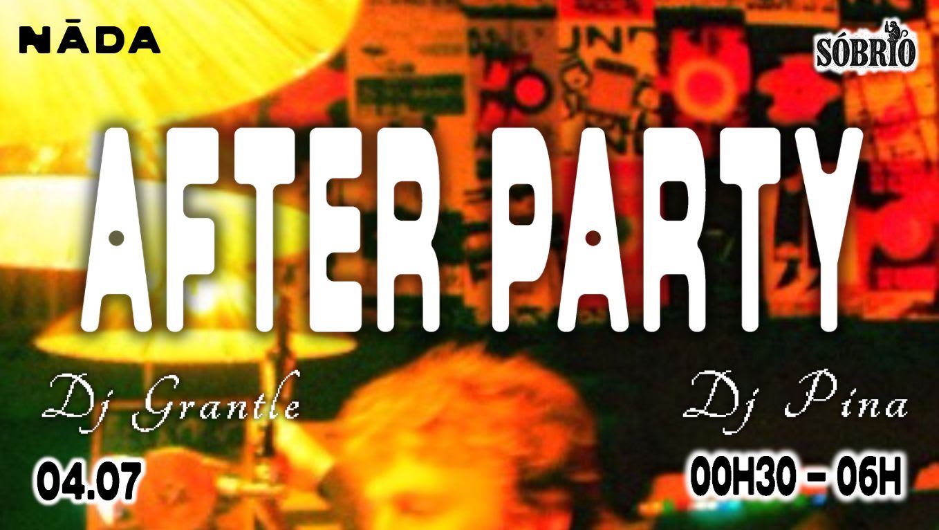 Sóbrio 3rd Birthday After Party Cover