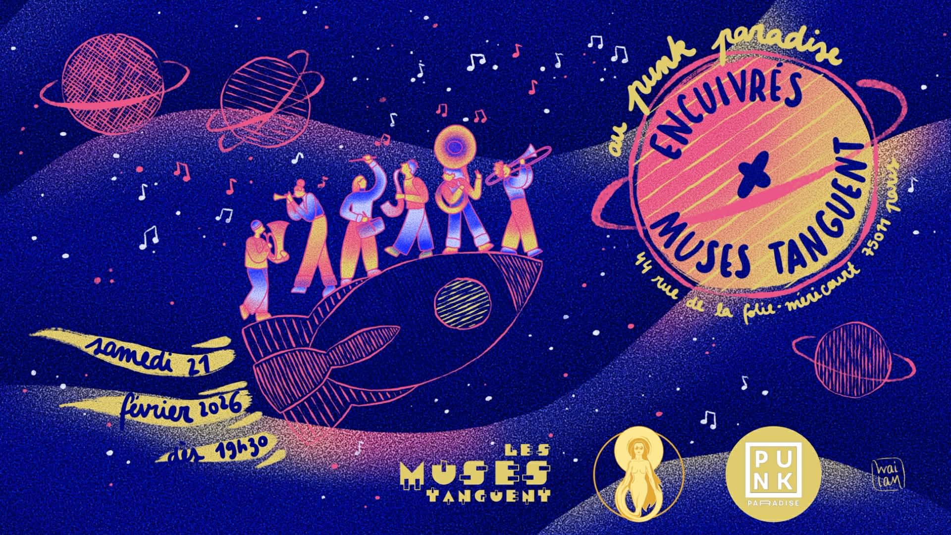 Fanfare Encuivrés X Muses Tanguent Cover