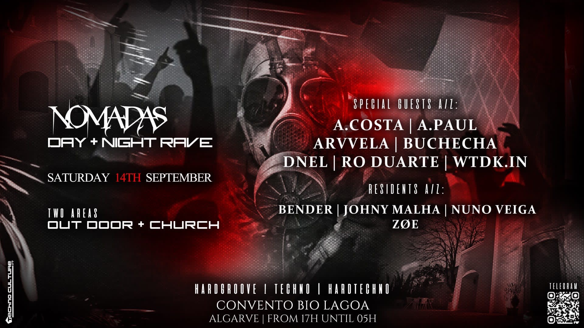 Nomadas Day & Nigth Rave At The Convent Cover