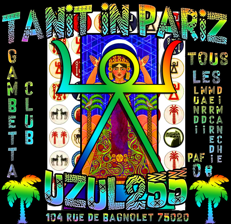 20/21/22/23aout Uzul255&Tanit Week's In Gambetta Club Pariz Cover