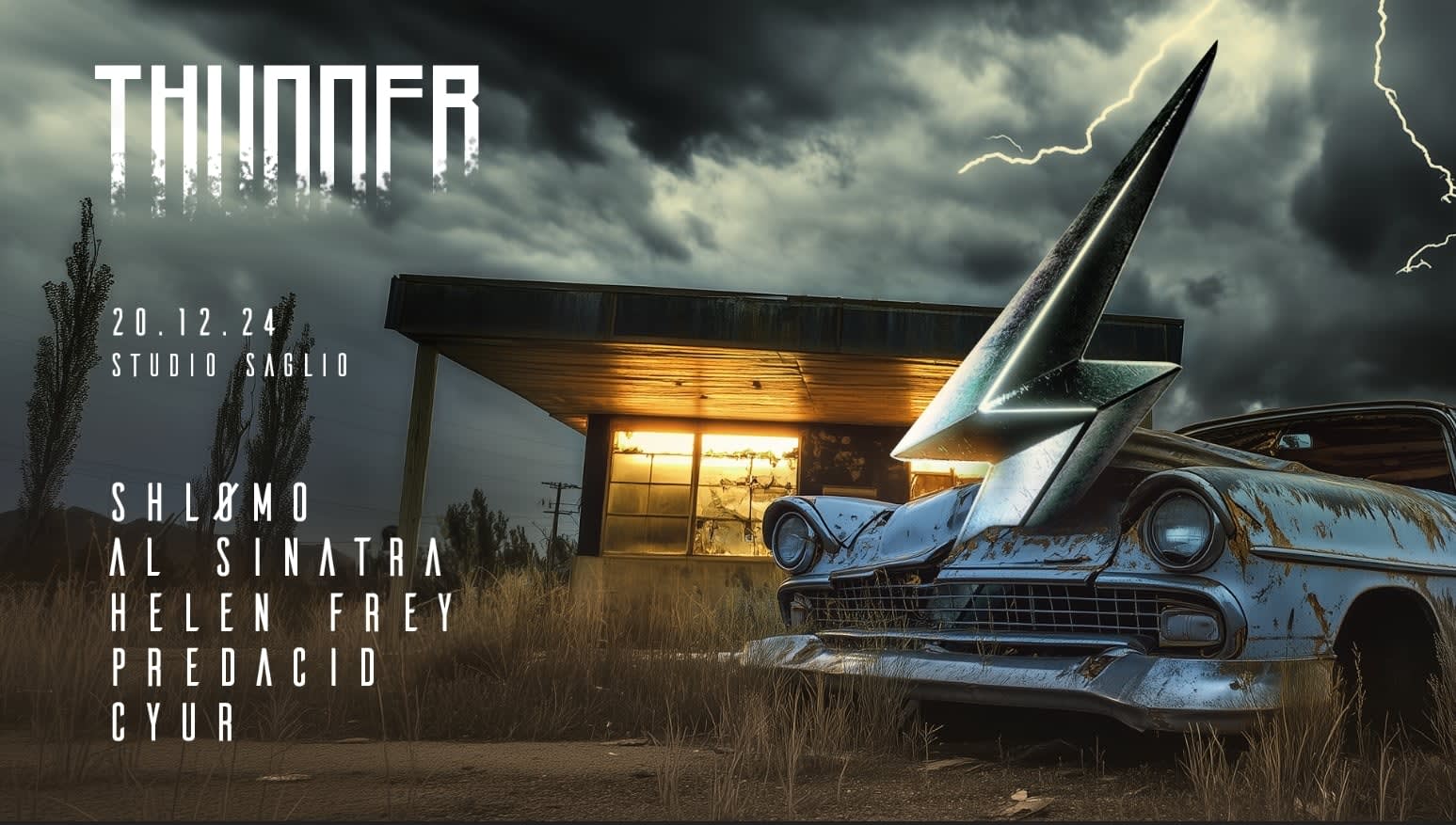 Thunder X Studio Saglio Invite Shlømo, Al Sinatra & More ! Cover