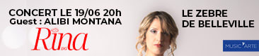 Rina Dg Au Zèbre De Belleville Le 19/06/25 Cover