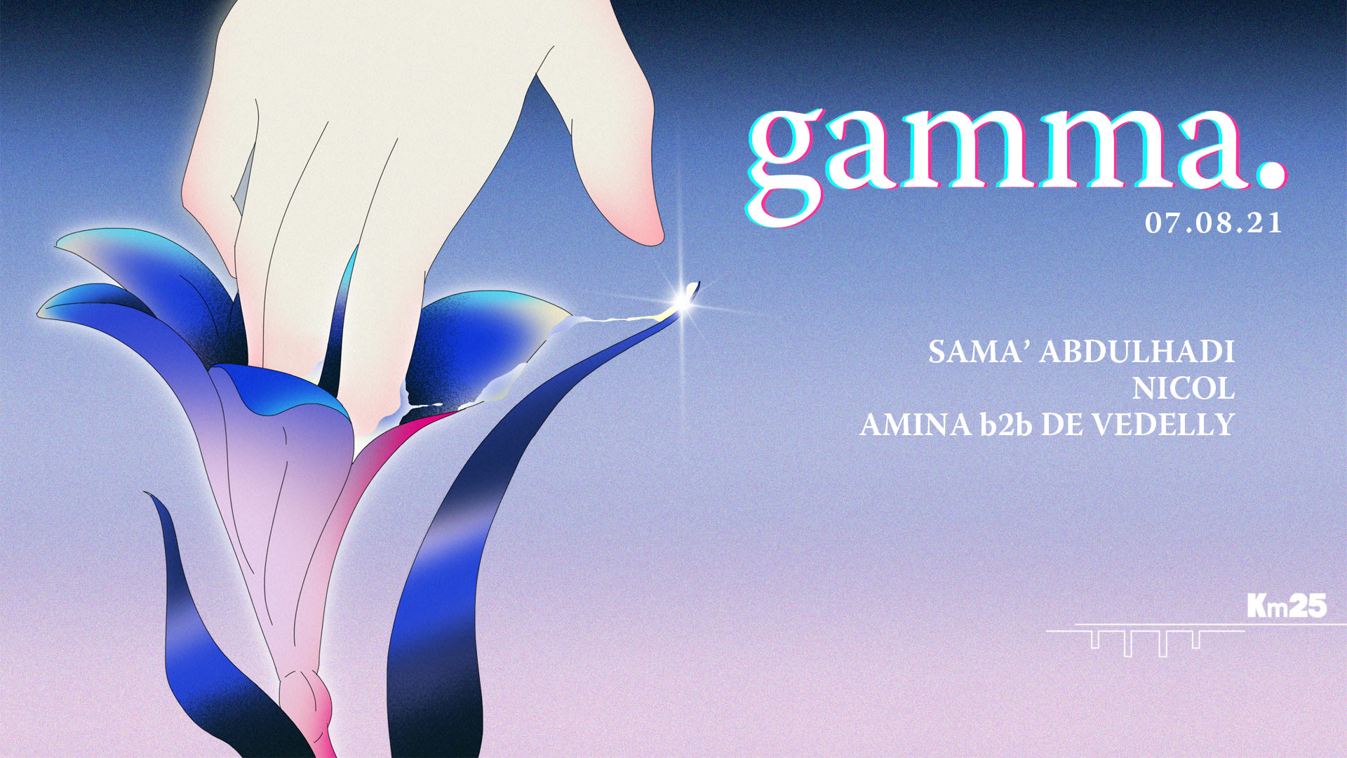 Gamma. Sama' Abdulhadi, Nicol, Amina B2b De Vedelly.  Cover