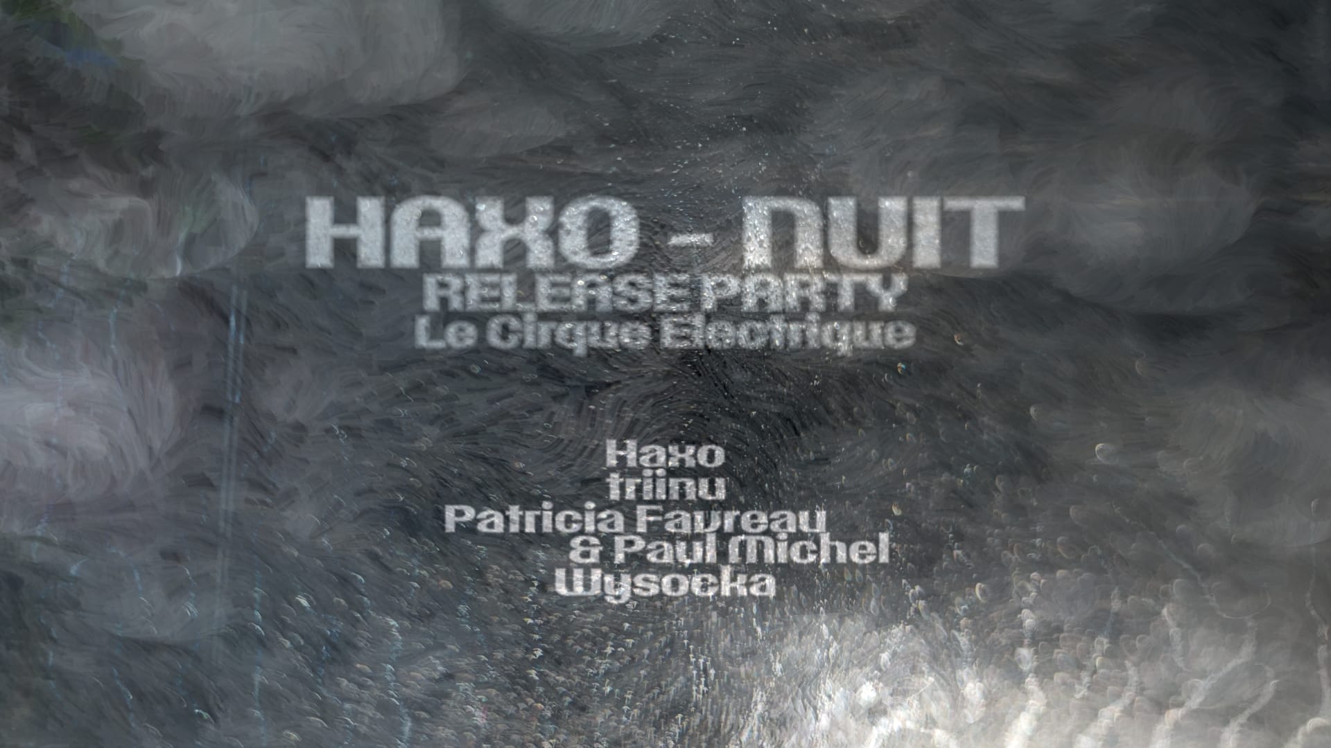 Haxo Release: Haxo + Triinu + Wysocka + Favreau & Michel Cover