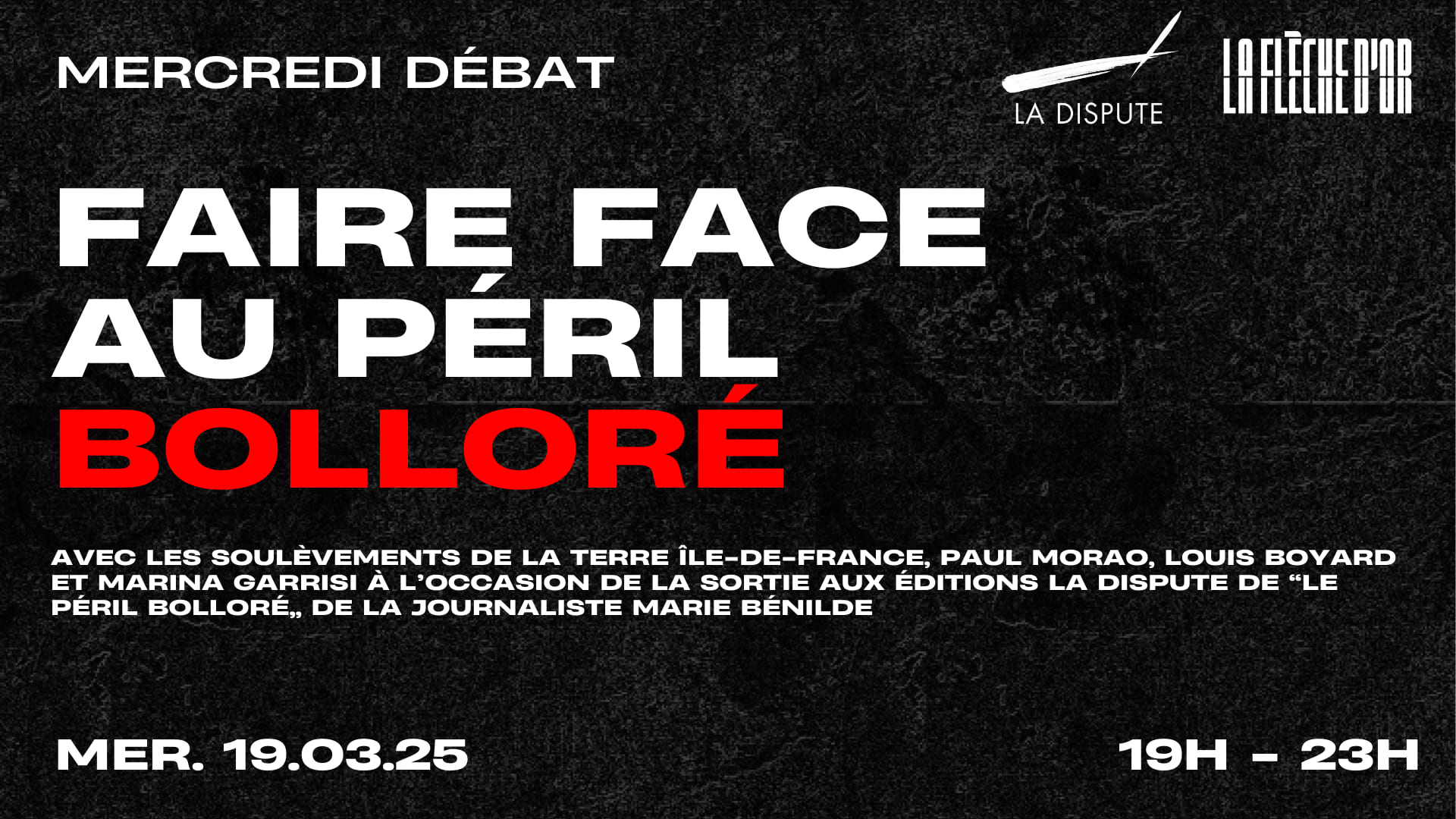 Faire Face Au Péril Bolloré Cover