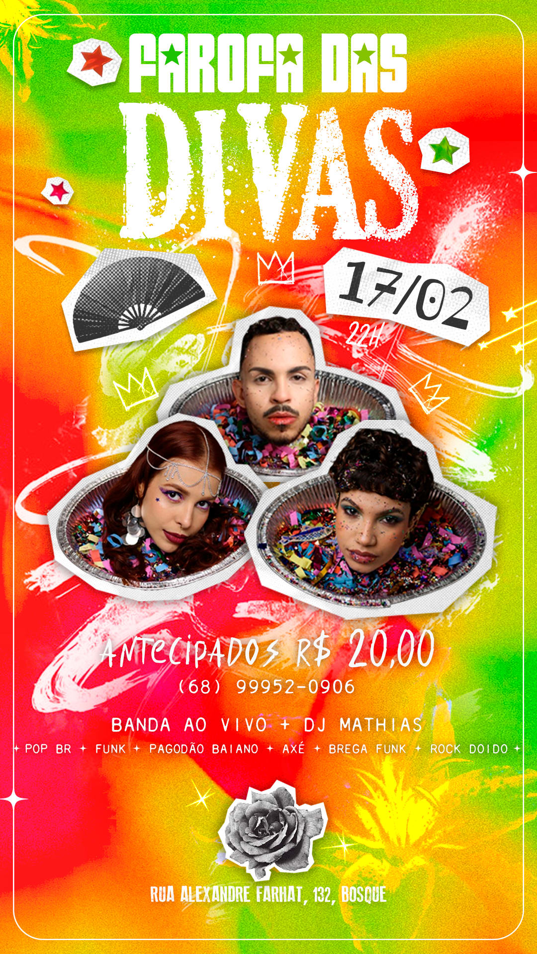 Farofa Das Divas Cover