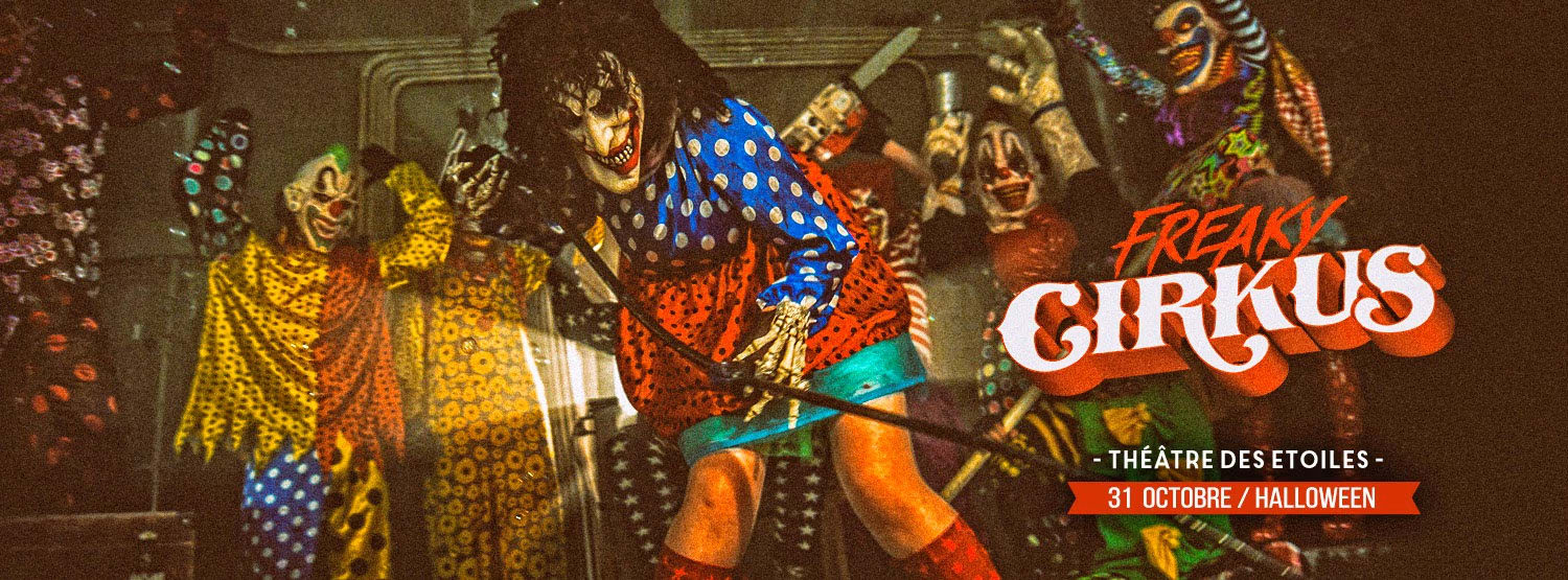 Freaky Cirkus Halloween # Vendredi 31 Oct Cover