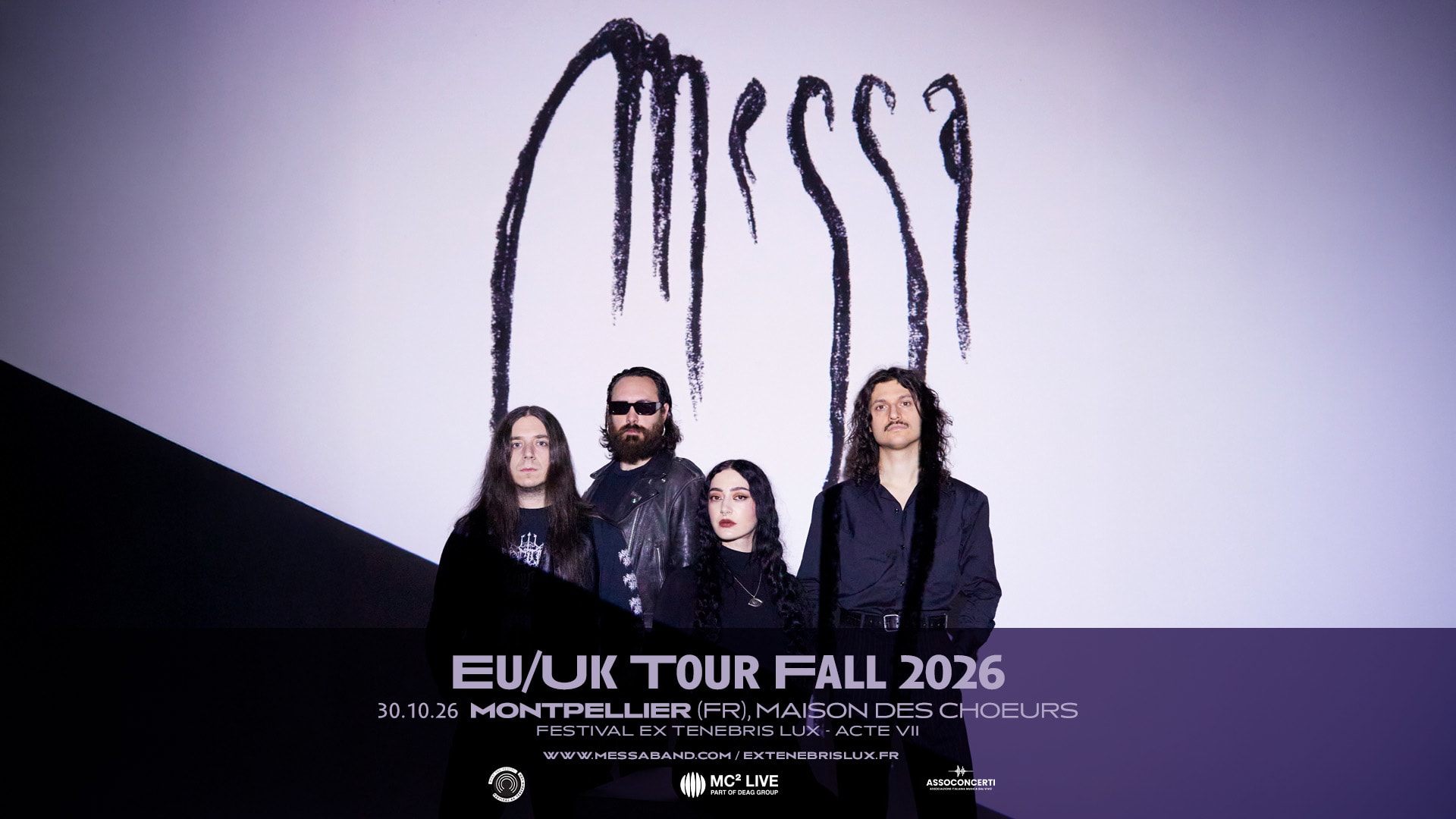 Ex Tenebris Lux 2026 : Messa + Guests Cover
