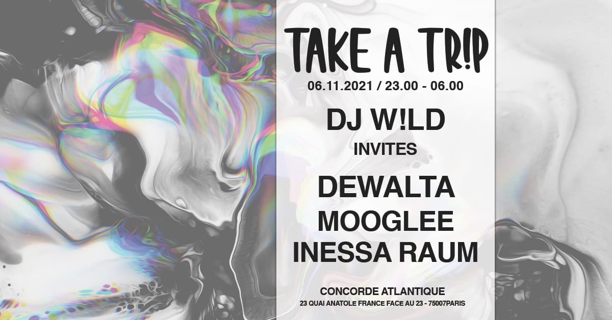 Take A Tr!P / Dj W!Ld Invites Dewalta  Cover
