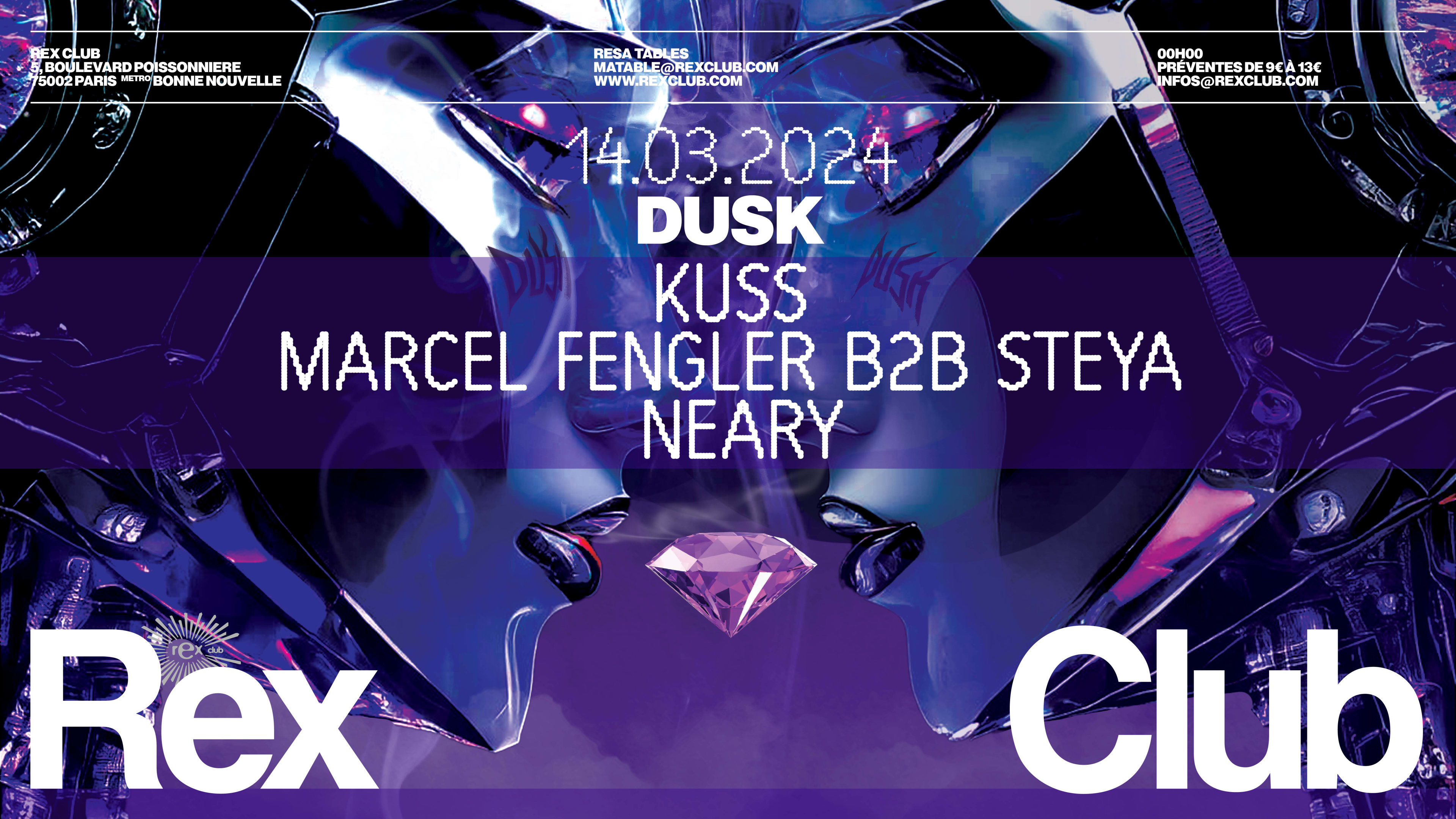 Dusk: Kuss, Marcel Fengler B2b Steya, Neary Cover