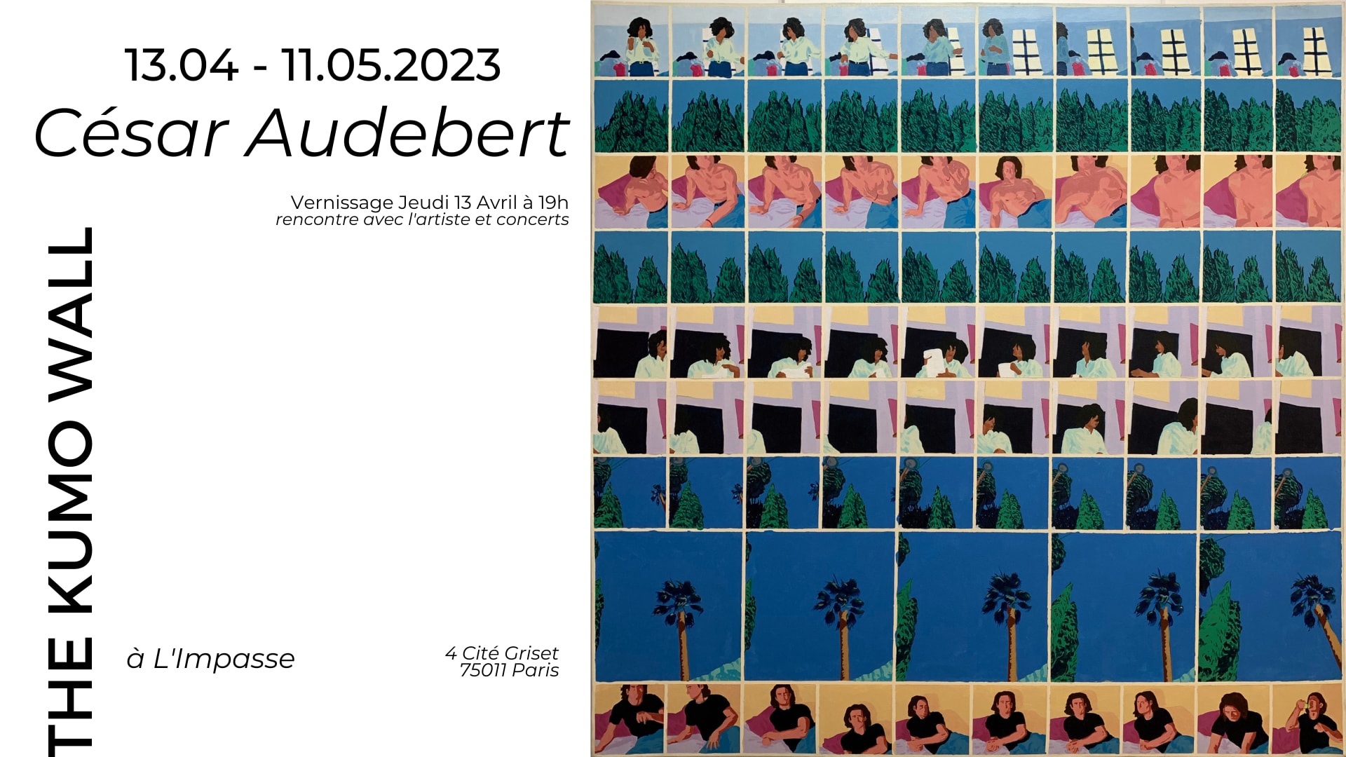 Vernissage Kumo Wall Avec César Audebert Cover