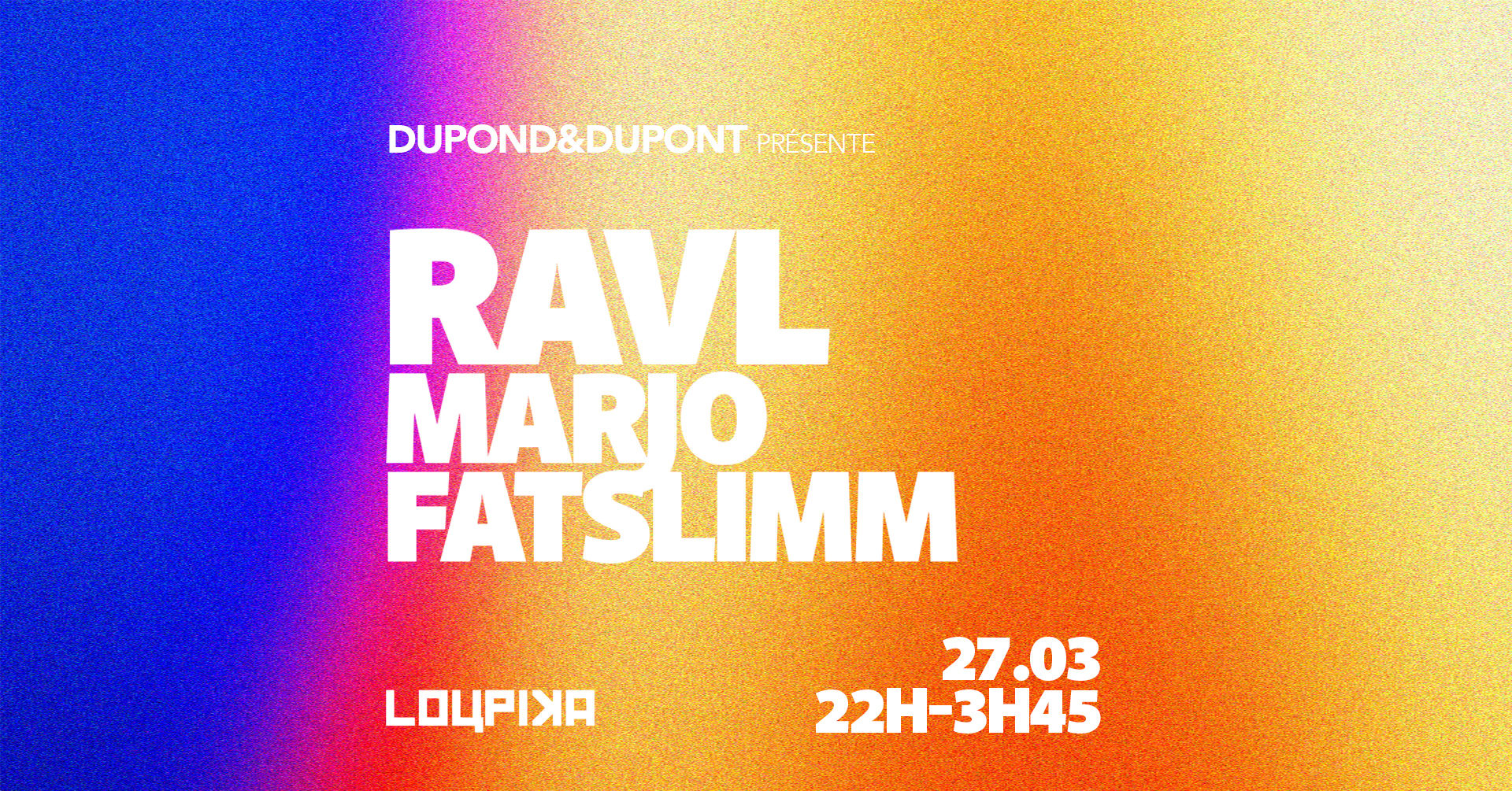 Dupond&Dupont Presente Ravl Cover