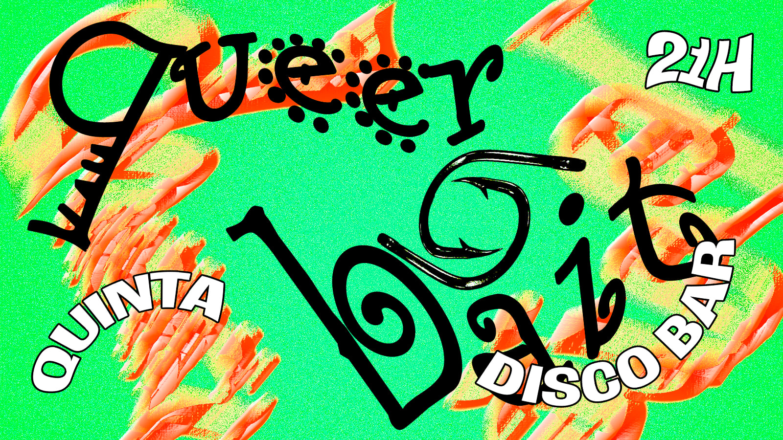 Queerbait Disco Bar Quinta 11/10 @ Zigduplex Cover