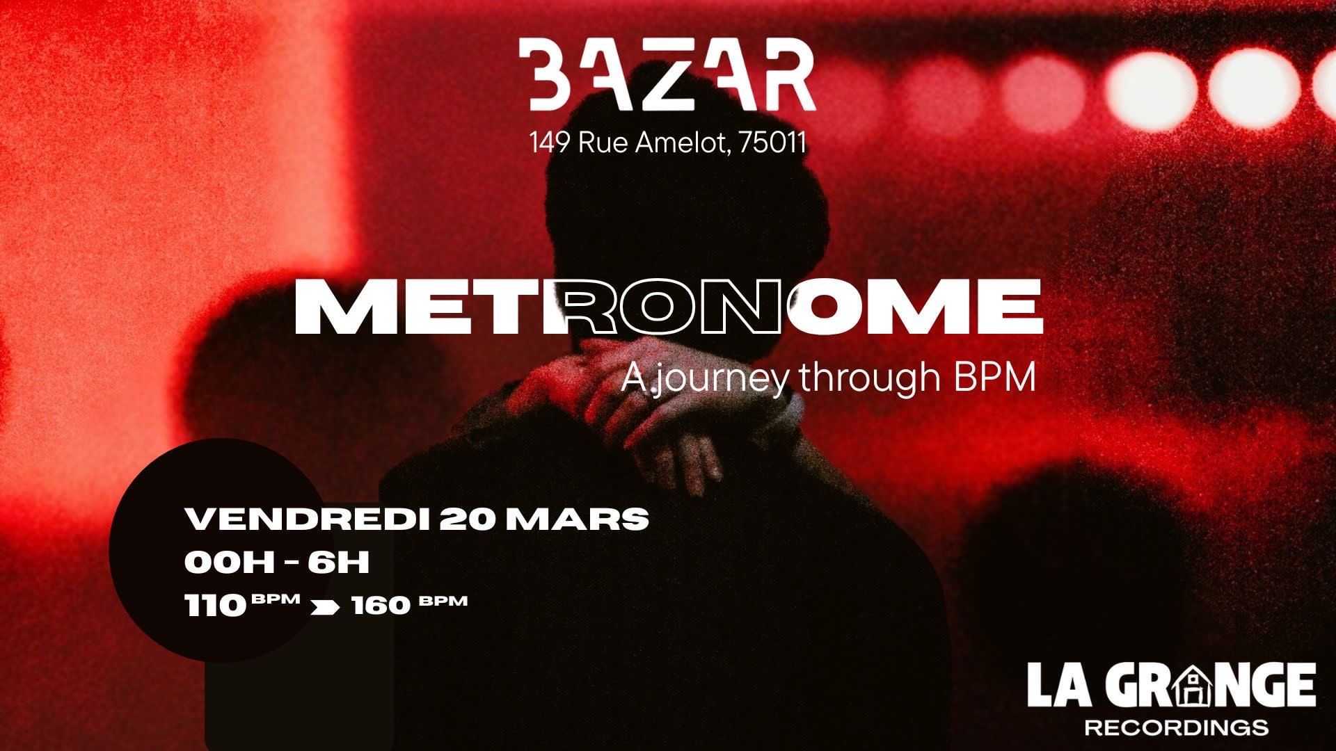 Metronome : Une Expérience À Travers Les Bpm Cover