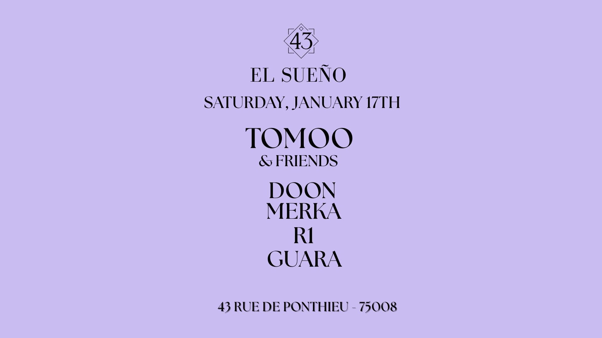 El Sueno - Tomoo & Friends Cover