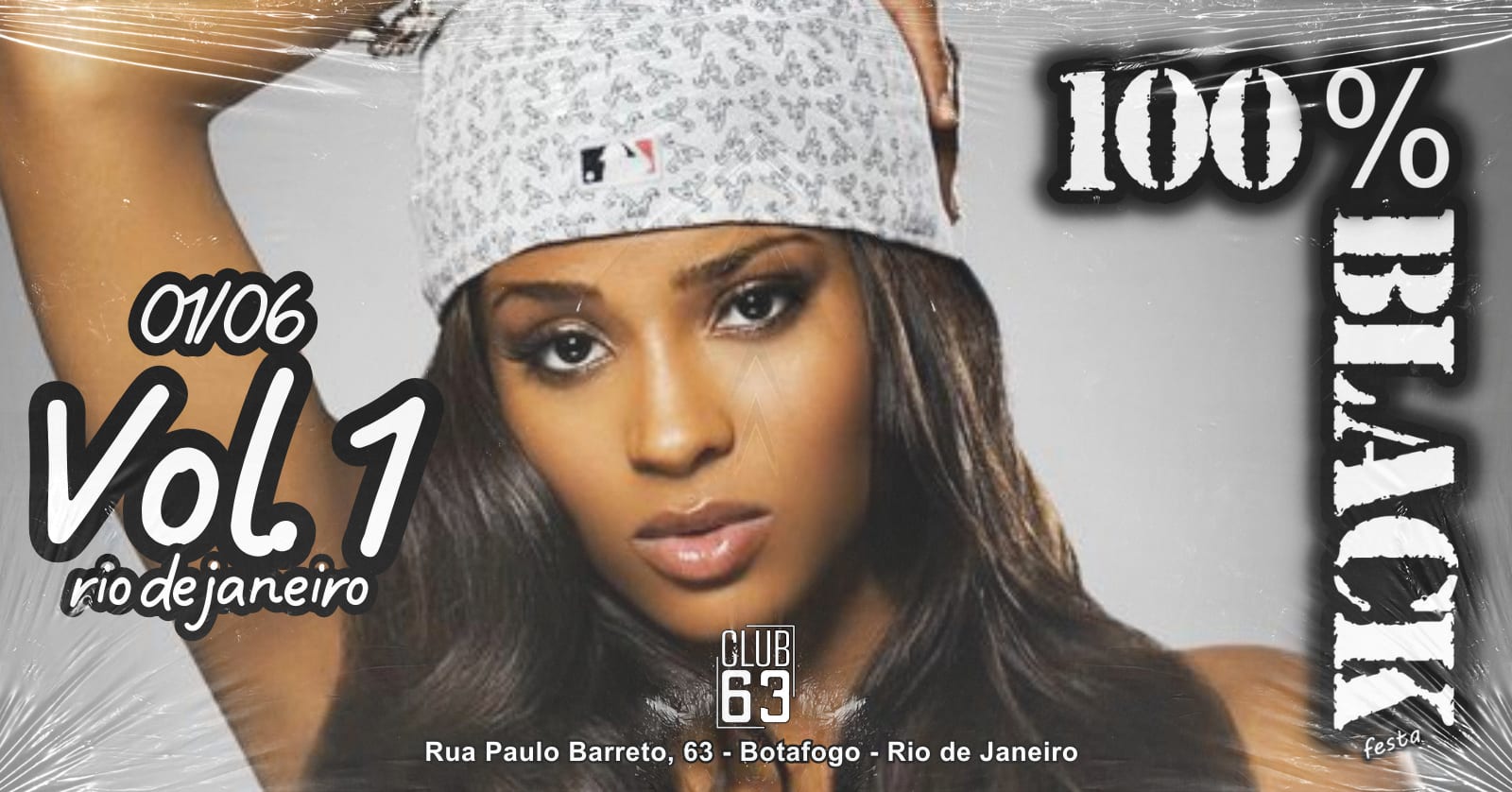 Festa 100% Black • Vol. 1 @ Club 63 - Rj Cover