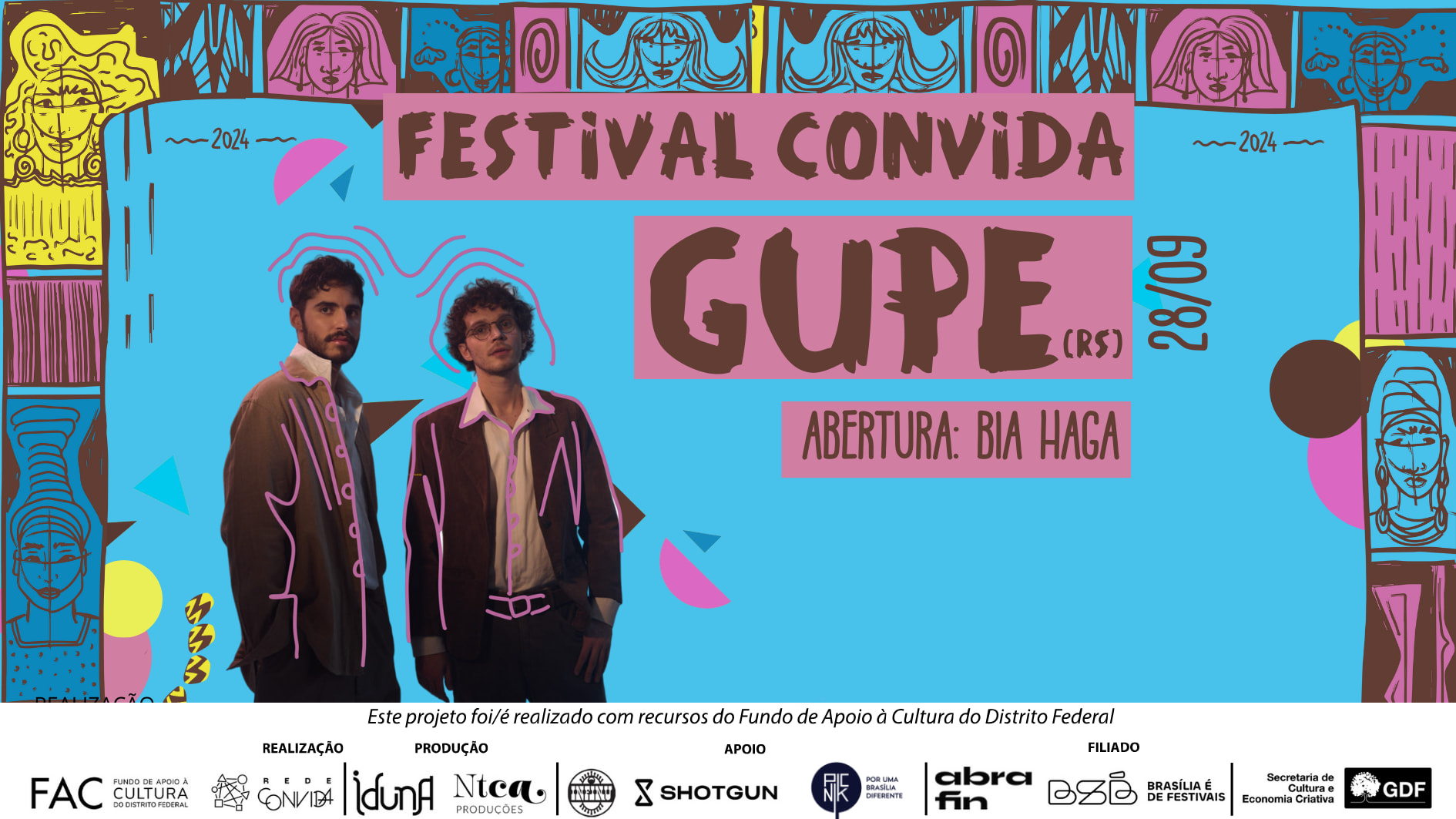 28/09 - Festival Convida - Gupe Cover