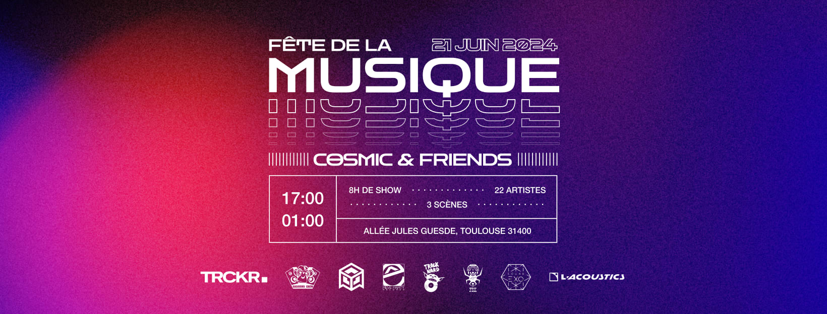 Fête De La Musique Xxl - 3 Scènes- Techno +Hard +Bass [Free] Cover