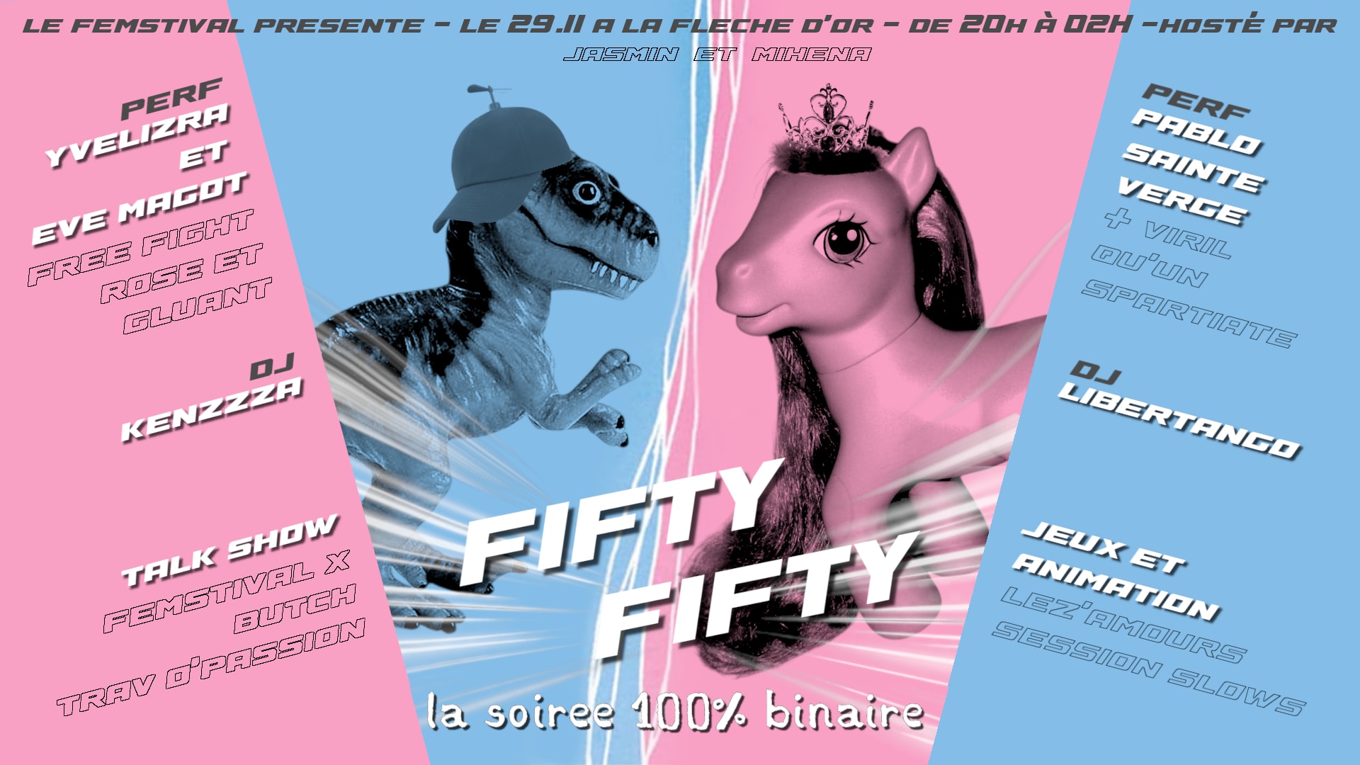 Fifty Fifty, La Soirée 100% Binaire Cover