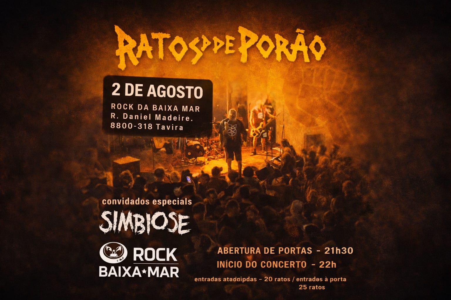 Ratos De Porão + Simbiose Cover
