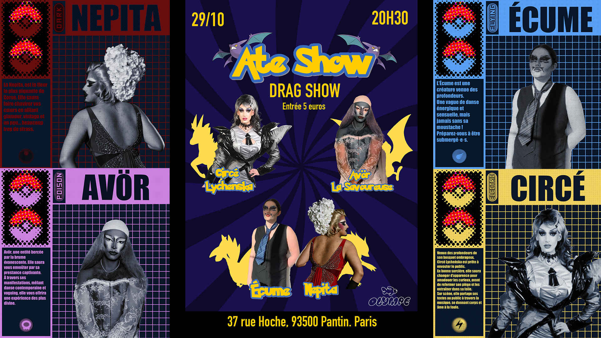Ate Show #1 — Édition Halloween 29-10 Cover