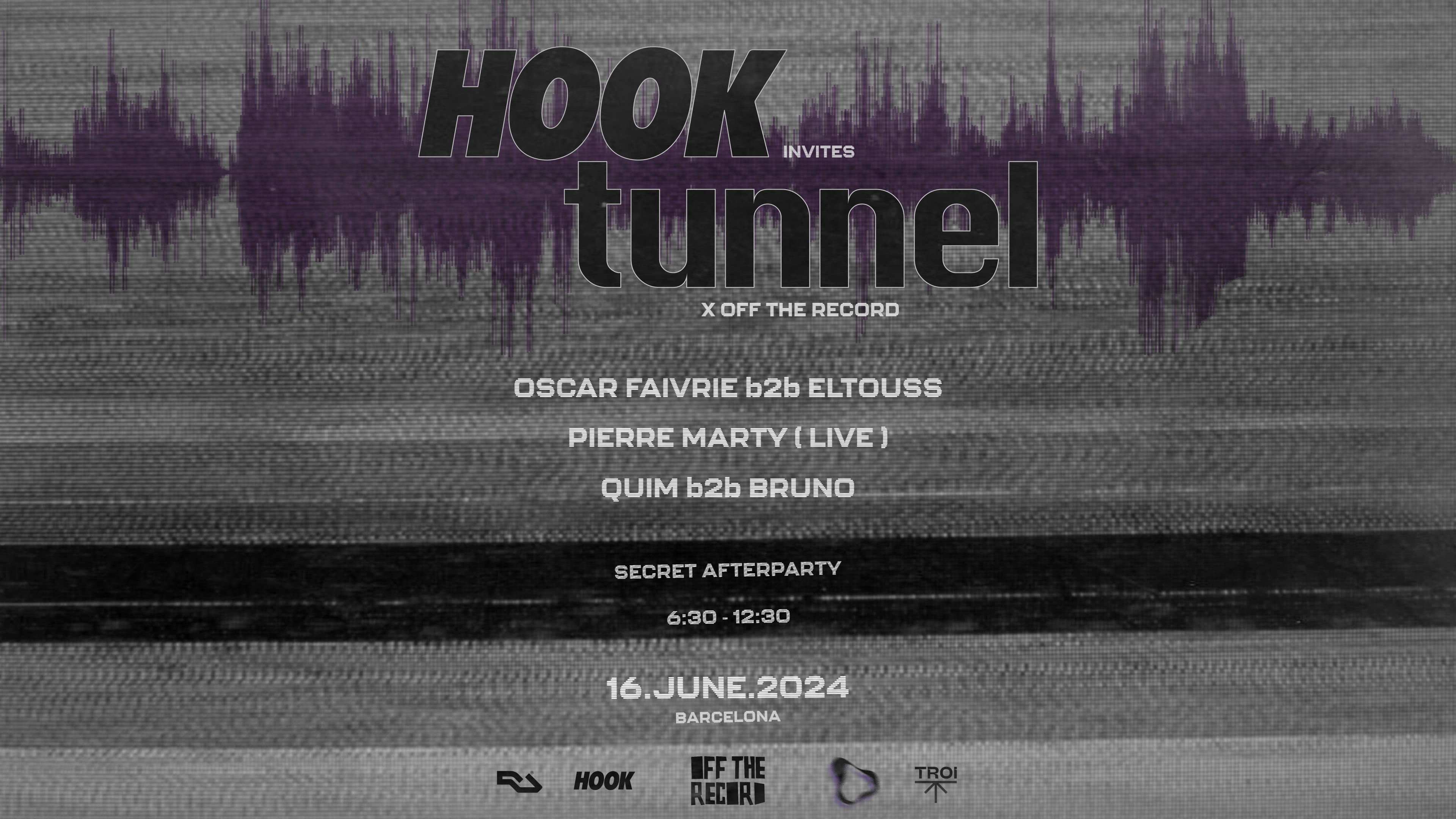 Hook Invites Tunnel X Off The Record Cover