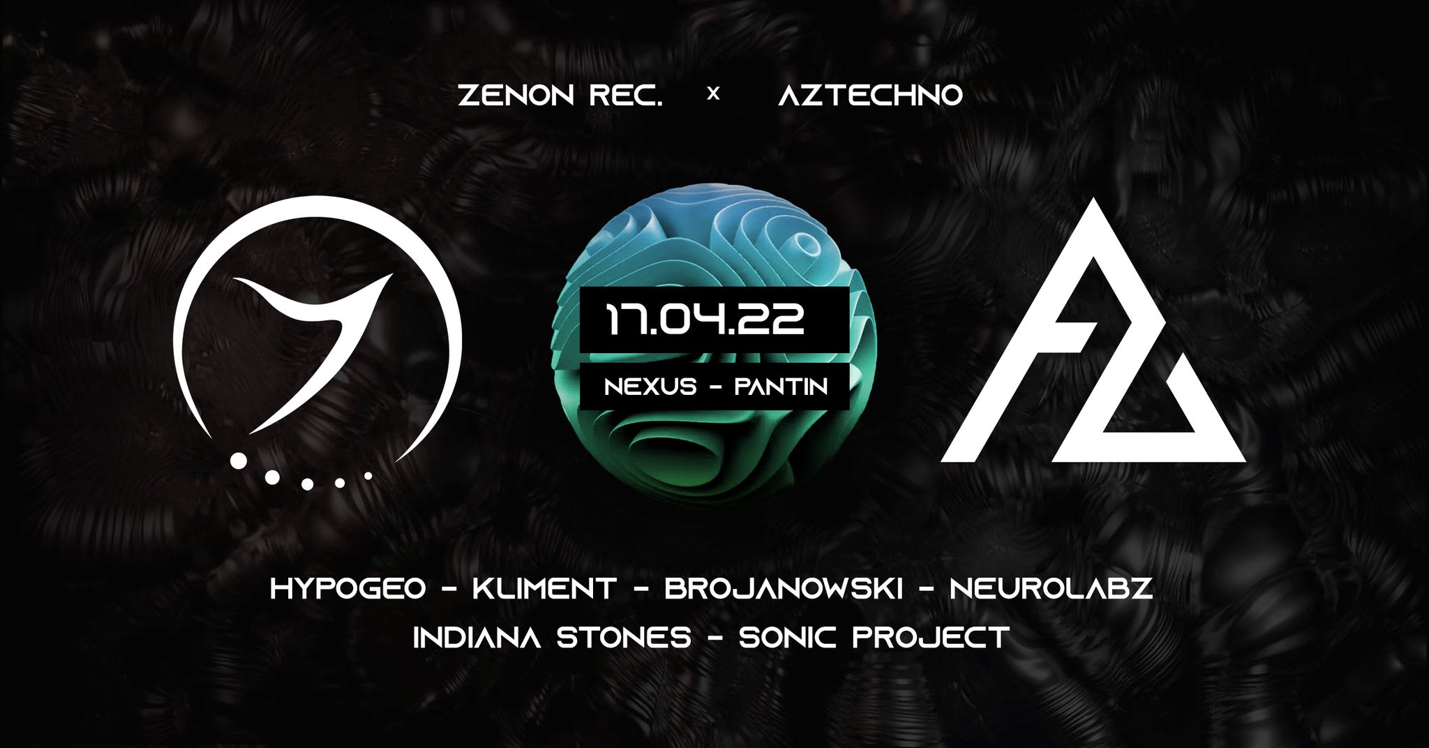 Aztechno Invite Zenon Records Cover