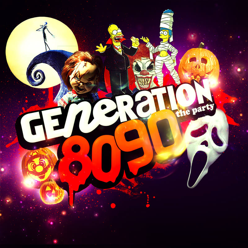 Generation 80-90 Spéciale Halloween Cover