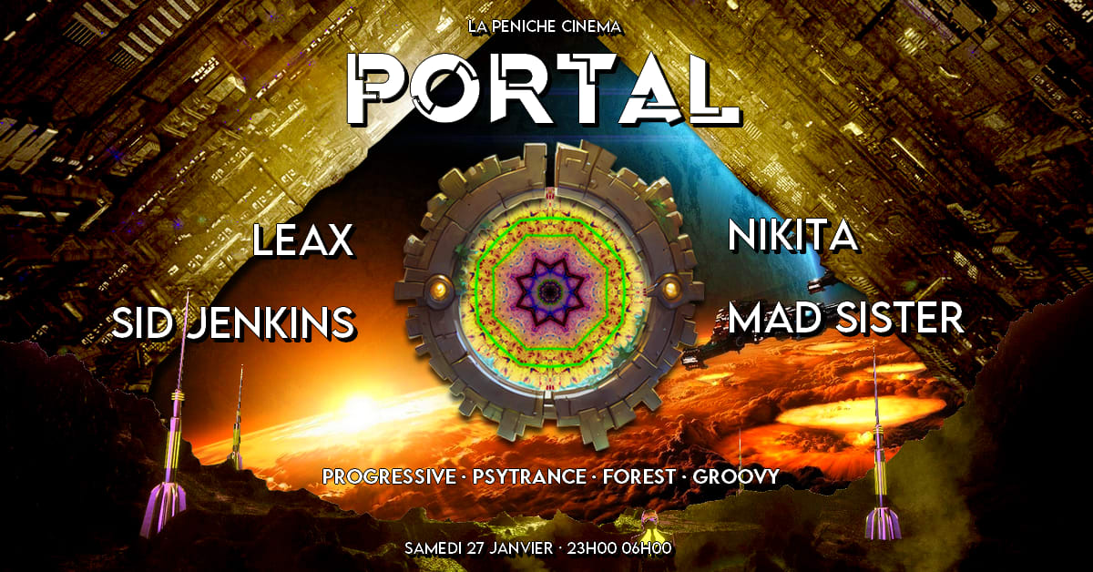 Portal - Psytrance - Péniche Cinéma Cover