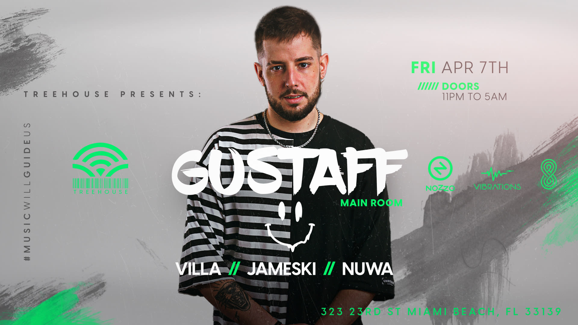 Gustaff At Treehouse 04/07 Cover
