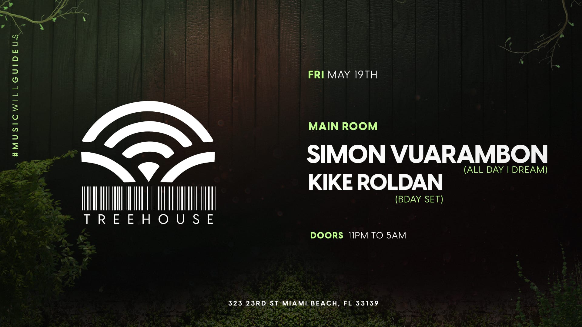 Simon Vuarambon (All Day I Dream)  + Kike Roldan (Bday Set) Cover