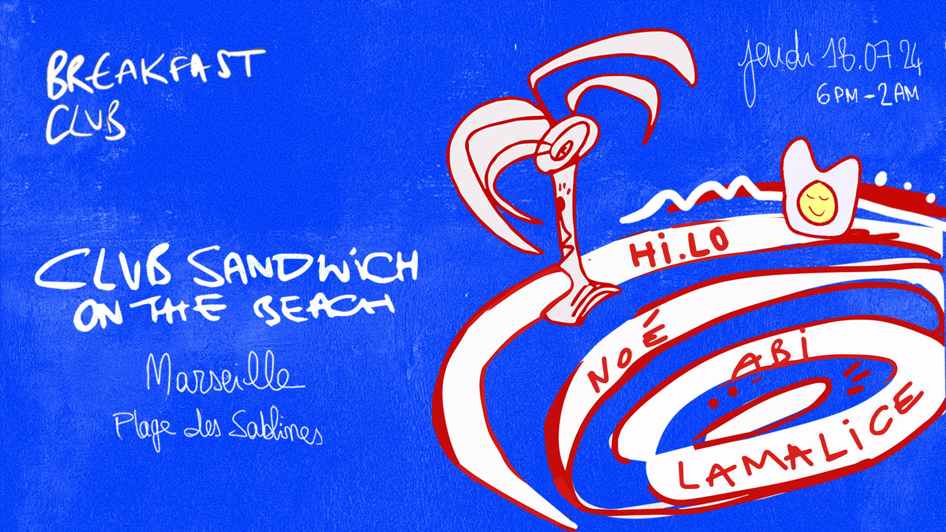 Breakfast Club Presents Club Sandwich On The Beach #1 Cover