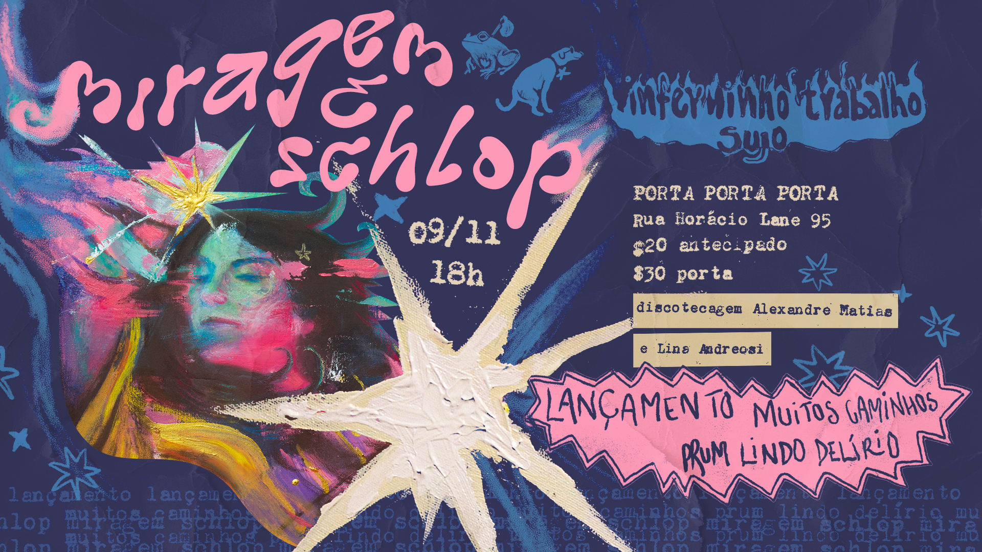 Inferninho Trabalho Sujo Apresenta Miragem E Schlop Cover