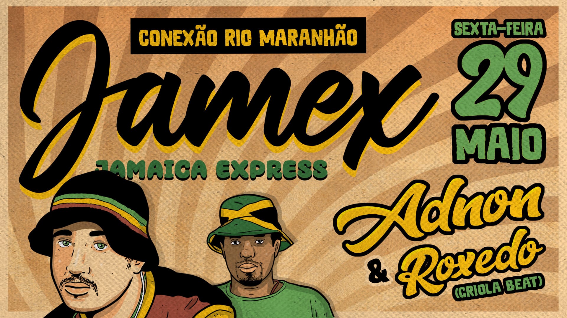 Jamaica Express Com Adnon & Roxedo (Ma) Cover