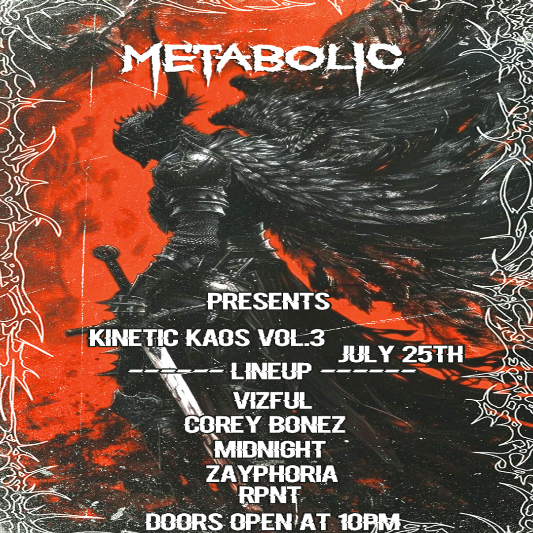Metabolic Presents: Kinetic Kaos Vol.3 Cover