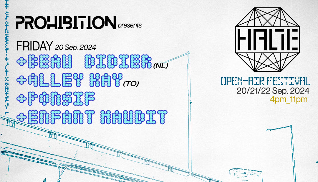 Halte X Prohibition - Friday Cover