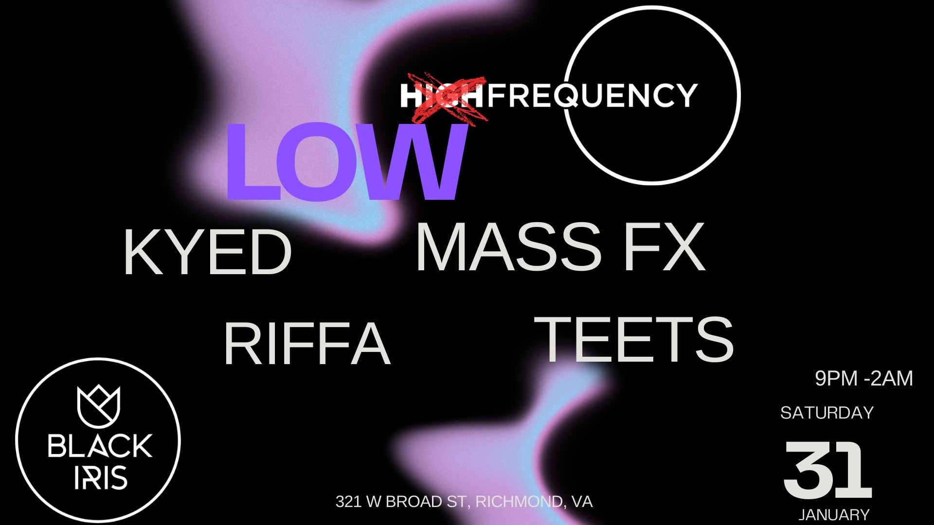 Low Frequency At Black Iris Cover